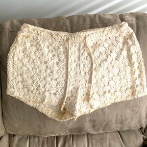 Lace shorts